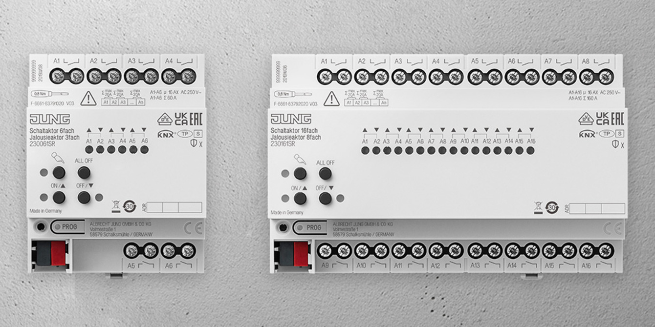 KNX Schalt- und Jalousieaktoren bei Elektro Blechinger GmbH & Co. KG in Bruckmühl