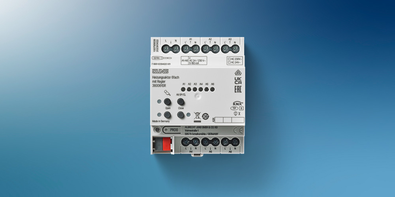 KNX Heizungsaktor 6-fach bei Elektro Blechinger GmbH & Co. KG in Bruckmühl
