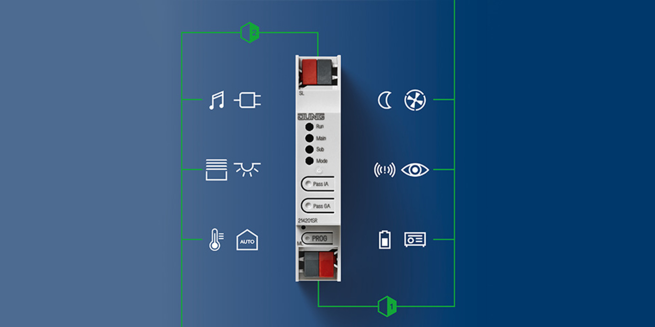 KNX Bereichs- und Linienkoppler bei Elektro Blechinger GmbH & Co. KG in Bruckmühl