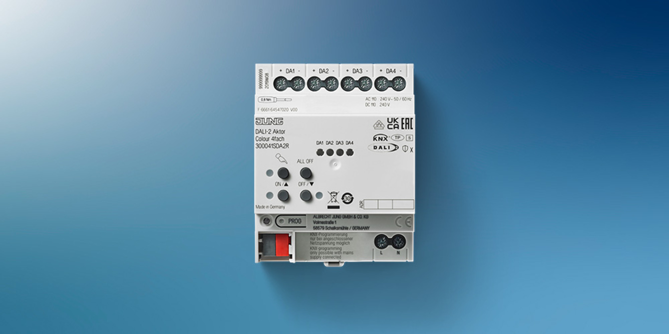 KNX DALI 2 Gateway Colour bei Elektro Blechinger GmbH & Co. KG in Bruckmühl